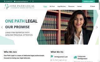 One Path Legal website