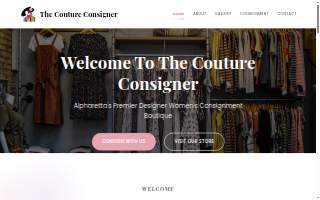 The Couture Consigner website