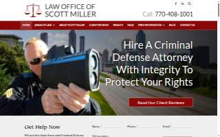 The Law Office of Scott Miller, P.C. website