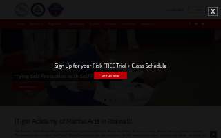 Tiger Academy of Martial Arts website
