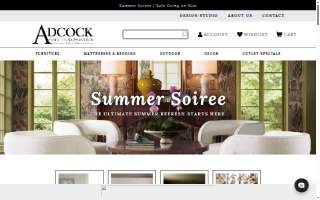 Adcock Furniture & Design website