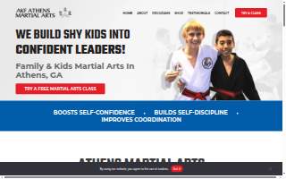 AKF Athens Martial Arts website