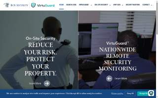 BOS Security website