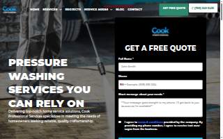Cook Professional Services website