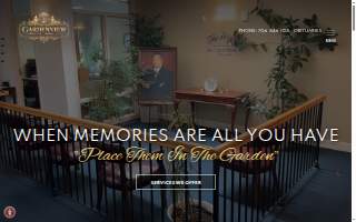Gardenview Funeral Chapel website