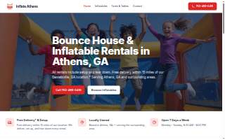 Inflate Athens website