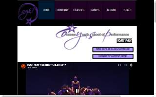 Oconee Youth School of Performance website