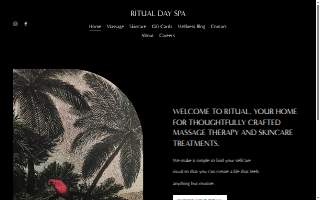 Ritual Day Spa website