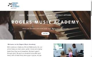 Rogers Music Academy of Athens website