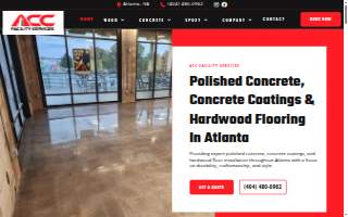 ACC Facility Services - Concrete Polishing Atlanta website
