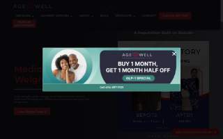 Age Well ATL of Smyrna website