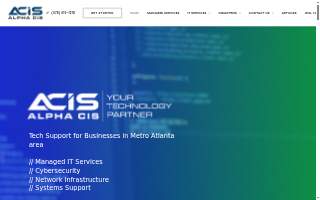 AlphaCIS website
