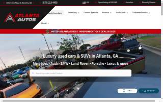 Atlanta Autos website