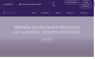 Atlanta Center for Cosmetic Dentistry website