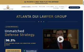 Atlanta DUI Lawyer Group website
