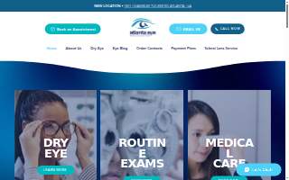 Atlanta Eye Associates website
