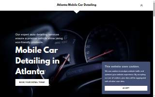 Atlanta Mobile Car Detailing website