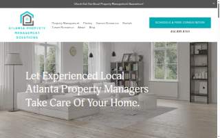 Atlanta Property Management Solutions website