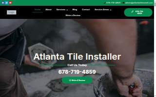 Atlanta Tile Installer website