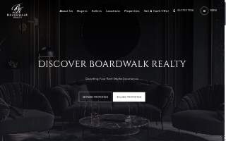 Boardwalk Realty website