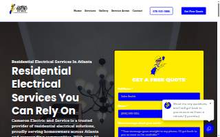 Cameron Electrical website