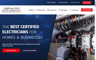 Capital City Electrical Services, LLC website