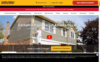 CertaPro Painters of Atlanta/Decatur website