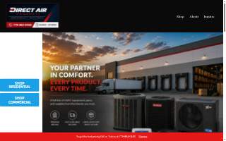 Direct Air Products website