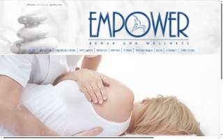 Empower Rehab & Wellness website