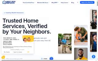 Erie Home website