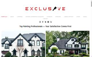 Exclusive Paint Team website