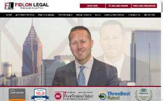 Fidlon Legal, PC website