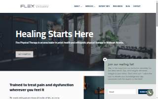 Flex PT ATL website