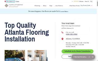 Floor Coverings International West Atlanta website