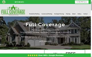 Full Coverage Painting and Flooring of Atlanta website