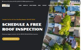 Gold Stars Roof Inc website