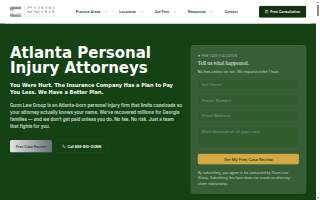 Gunn Law Group website