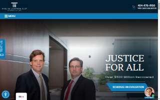 Hall & Lampros, LLP website