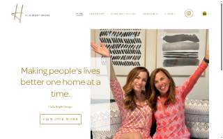 Hello Bright Design of Atlanta website