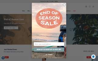 High Country Outfitters website