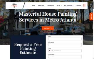 House Painting Plus LLC of Atlanta website