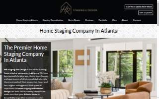 HR Staging & Design website