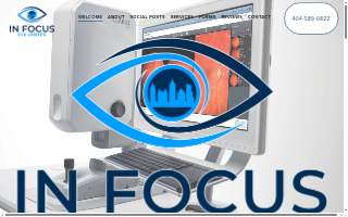 In Focus Eye Center website