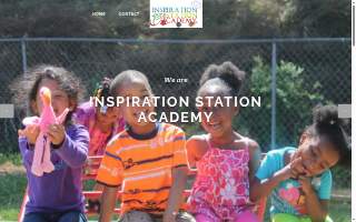 Inspiration Station Academy website