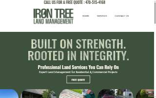 Iron Tree Land Management website