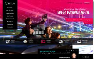 KEYLAY Design | Atlanta Graphic Designers website