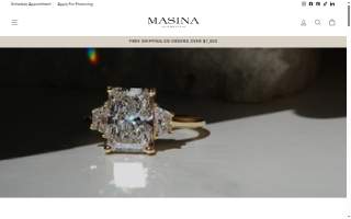 Masina Diamonds website