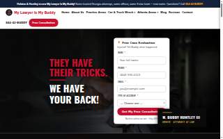 My Lawyer Is My Buddy Trial Lawyers website