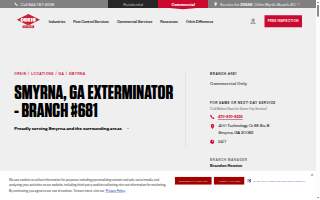Orkin of Atlanta website