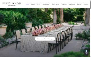 Party Bound website